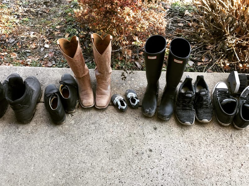 Erica with her family